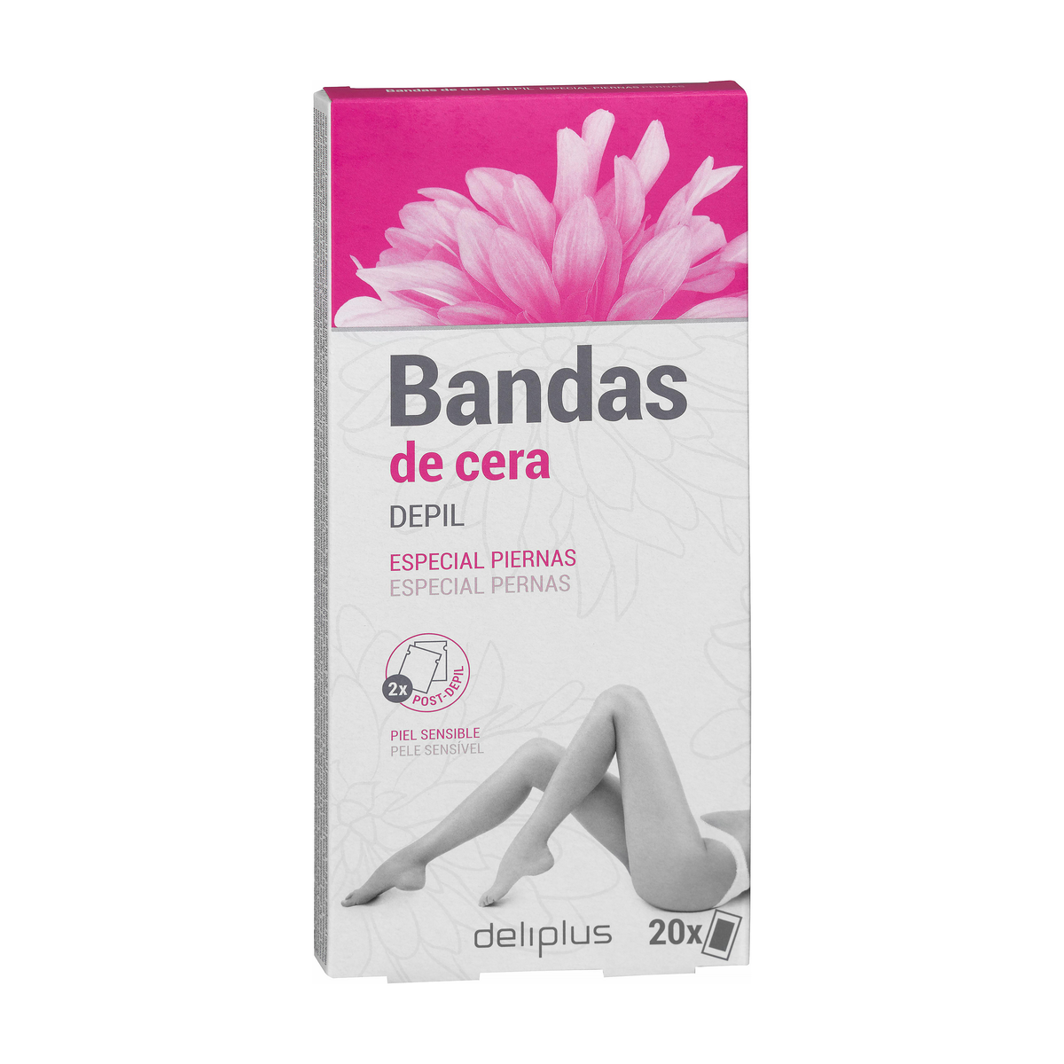 Deliplus vaska sloksnes kājām (20 sloksnes)