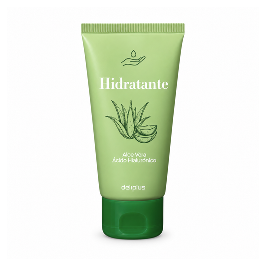 Crème pour les mains hydratante à l’aloe vera et à l’acide hyaluronique Deliplus 75 ml