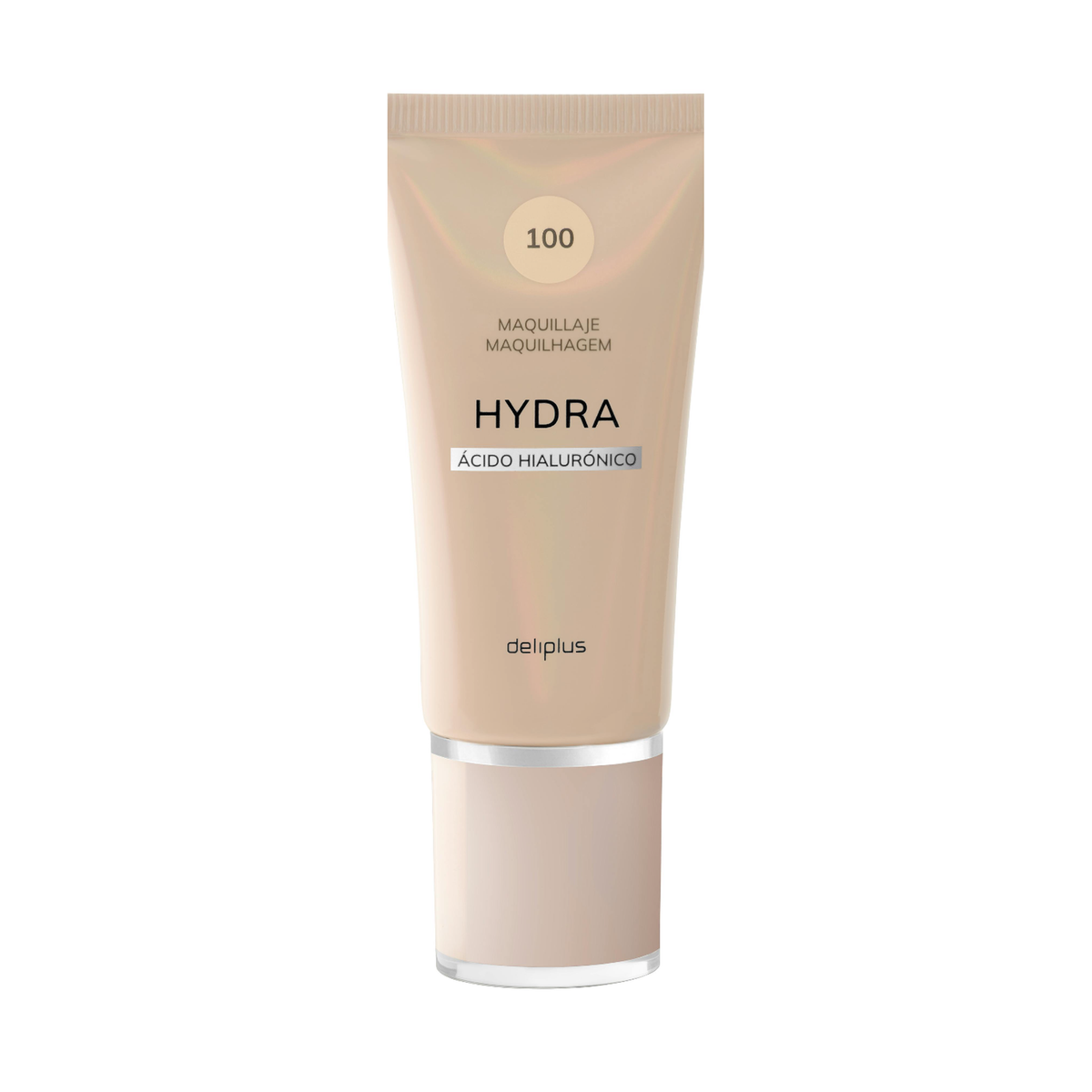 Deliplus Hydra Fond de Teint à l'Acide Hyaluronique – Hydratant, Fini Naturel (30 ml) – 6 teintes