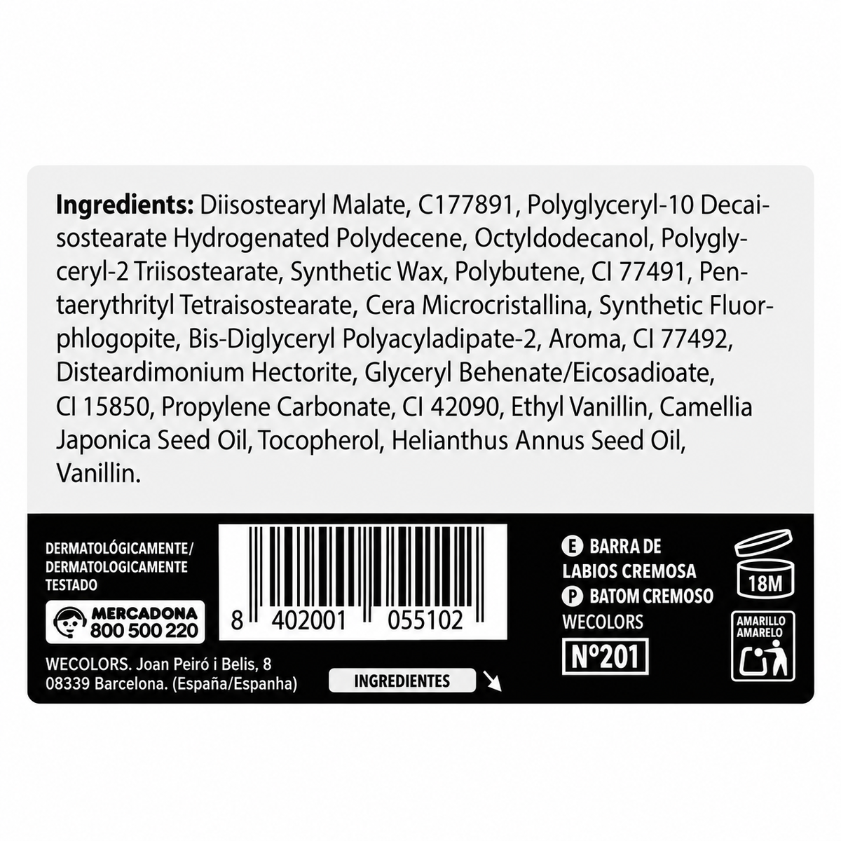 Rouge à lèvres crémeux Deliplus – Couleur crémeuse confortable – 7 teintes