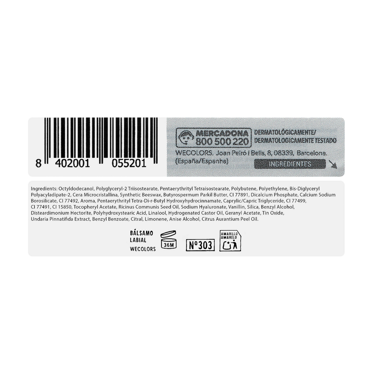 Deliplus Color Balm – Tinted Lip Balm with Hyaluronic Acid & Shea Butter