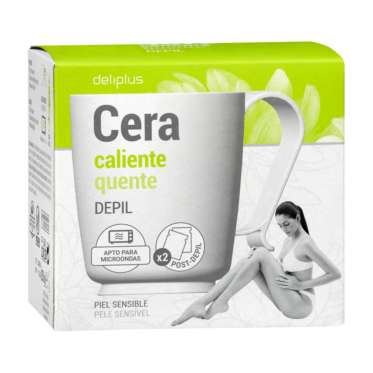 Deliplus karstā vaska komplekts (Cera Caliente) 250 g