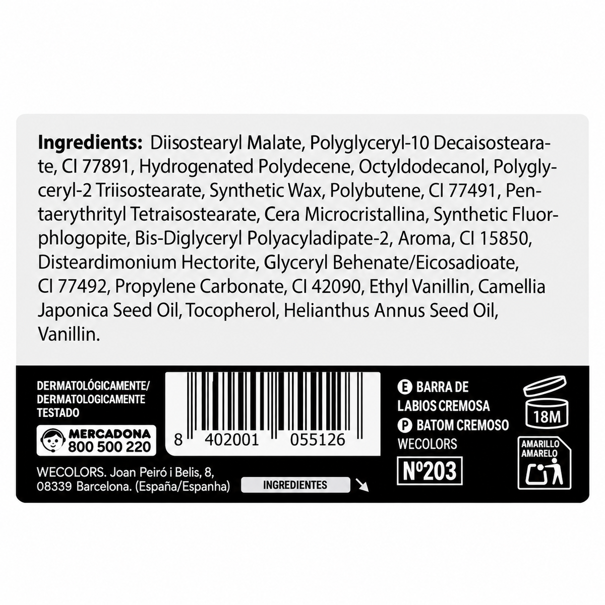 Rouge à lèvres crémeux Deliplus – Couleur crémeuse confortable – 7 teintes