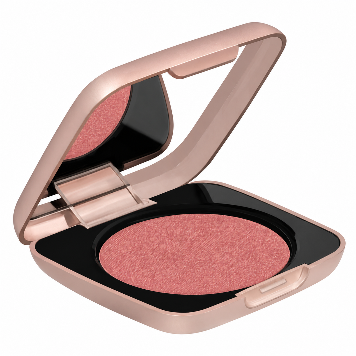 Deliplus Blush Mate – Mattes Puder-Rouge mit Spiegel – 2 Farbtöne