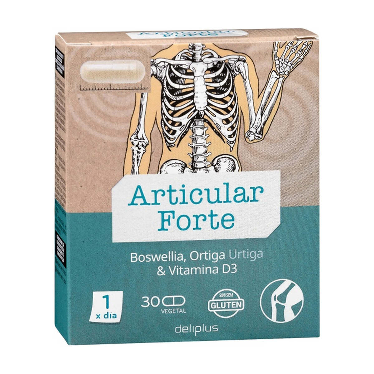 Deliplus Articular Forte — Boswellia, ortie et vitamine D3 (30 gélules)