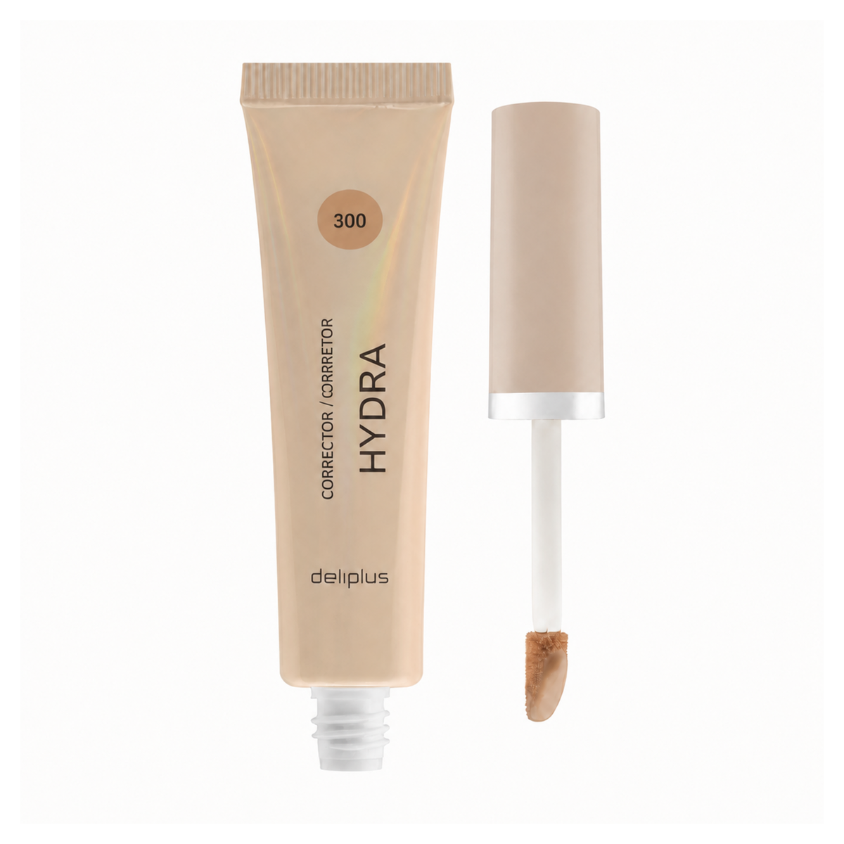 Deliplus Hydra Corrector – Feuchtigkeitsspendender, hochdeckender Concealer (10 ml)