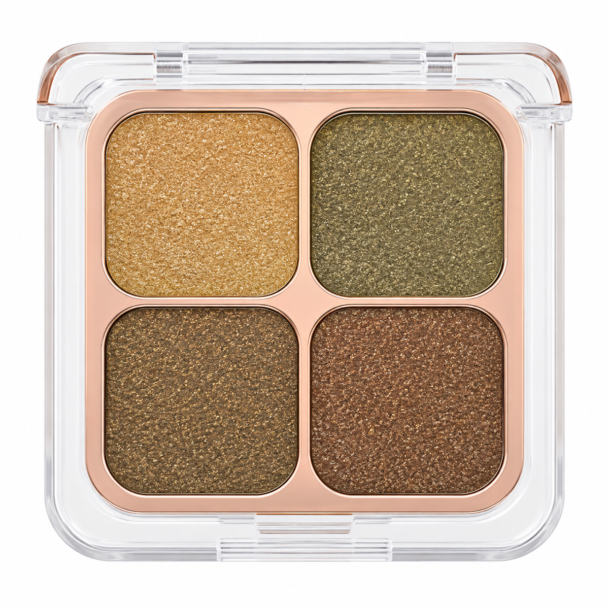 Deliplus Eyeshadow Quad – 4-Colour Palette, 4 g – 3 Palettes