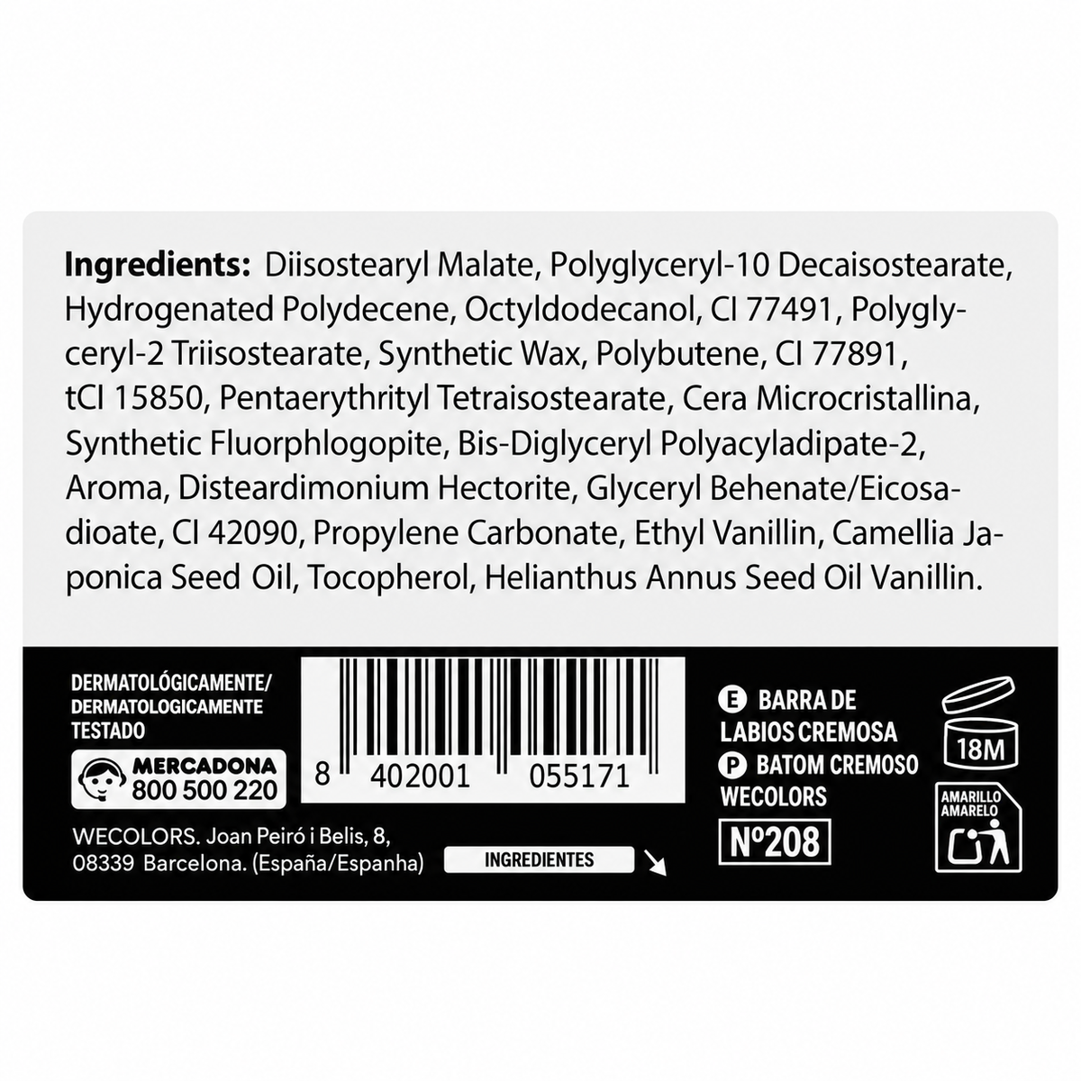 Rouge à lèvres crémeux Deliplus – Couleur crémeuse confortable – 7 teintes