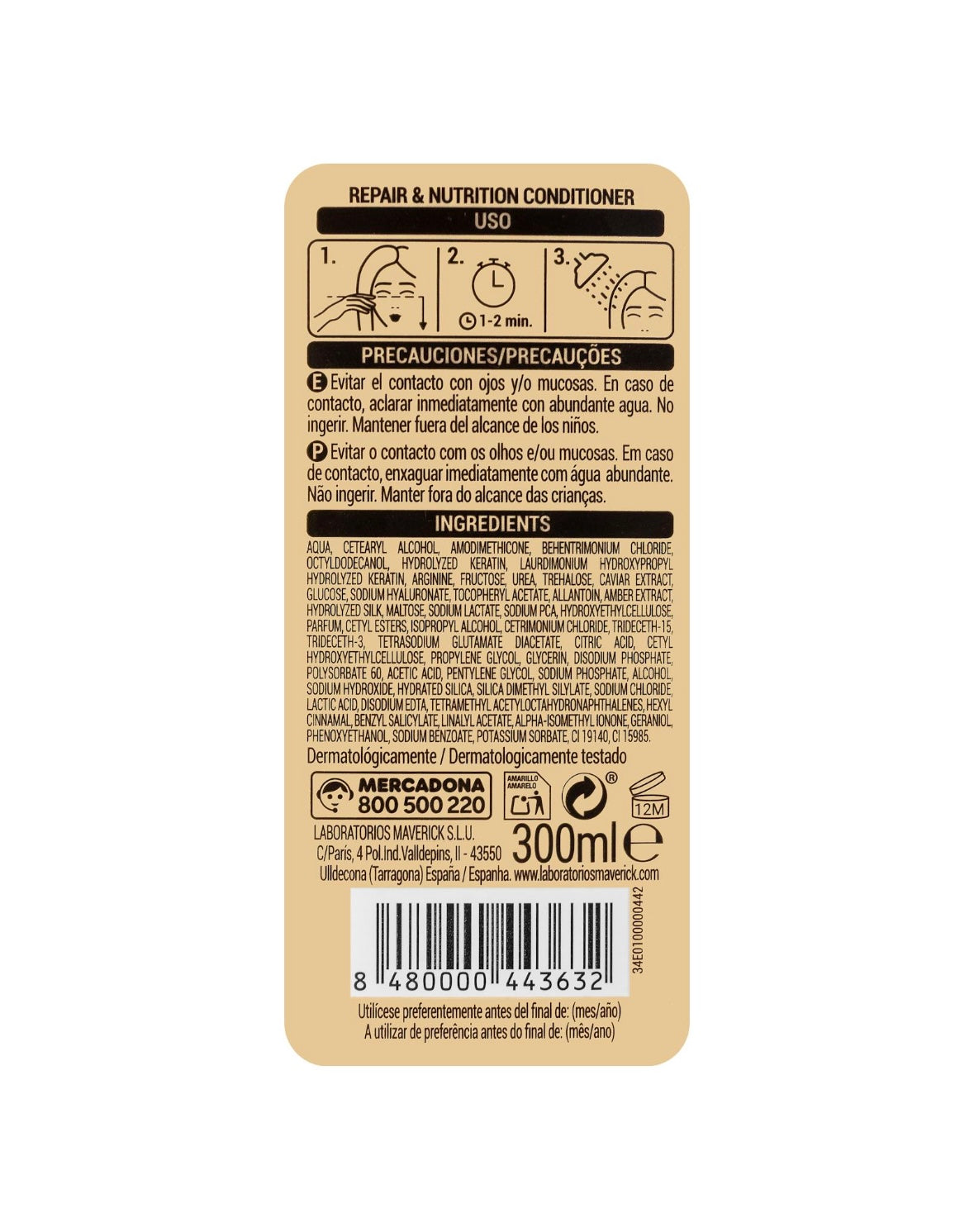 Deliplus Repair & Nutrition Conditioner