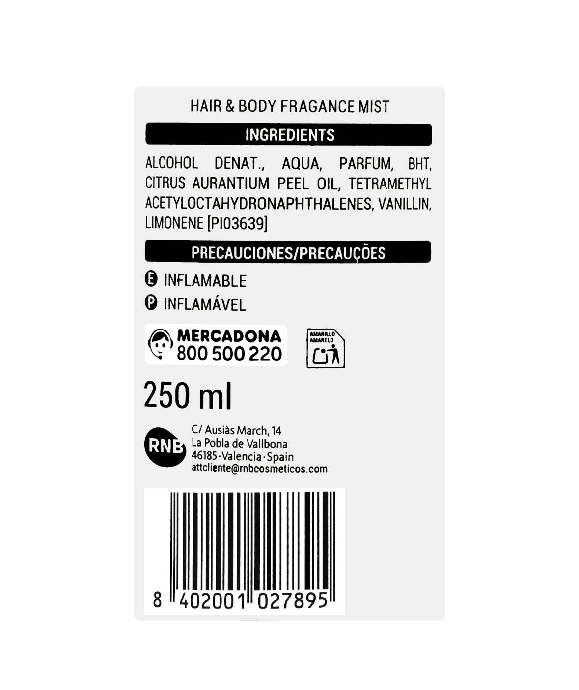 Amatista Glow Haar- & Körperduftnebel – Deliplus
