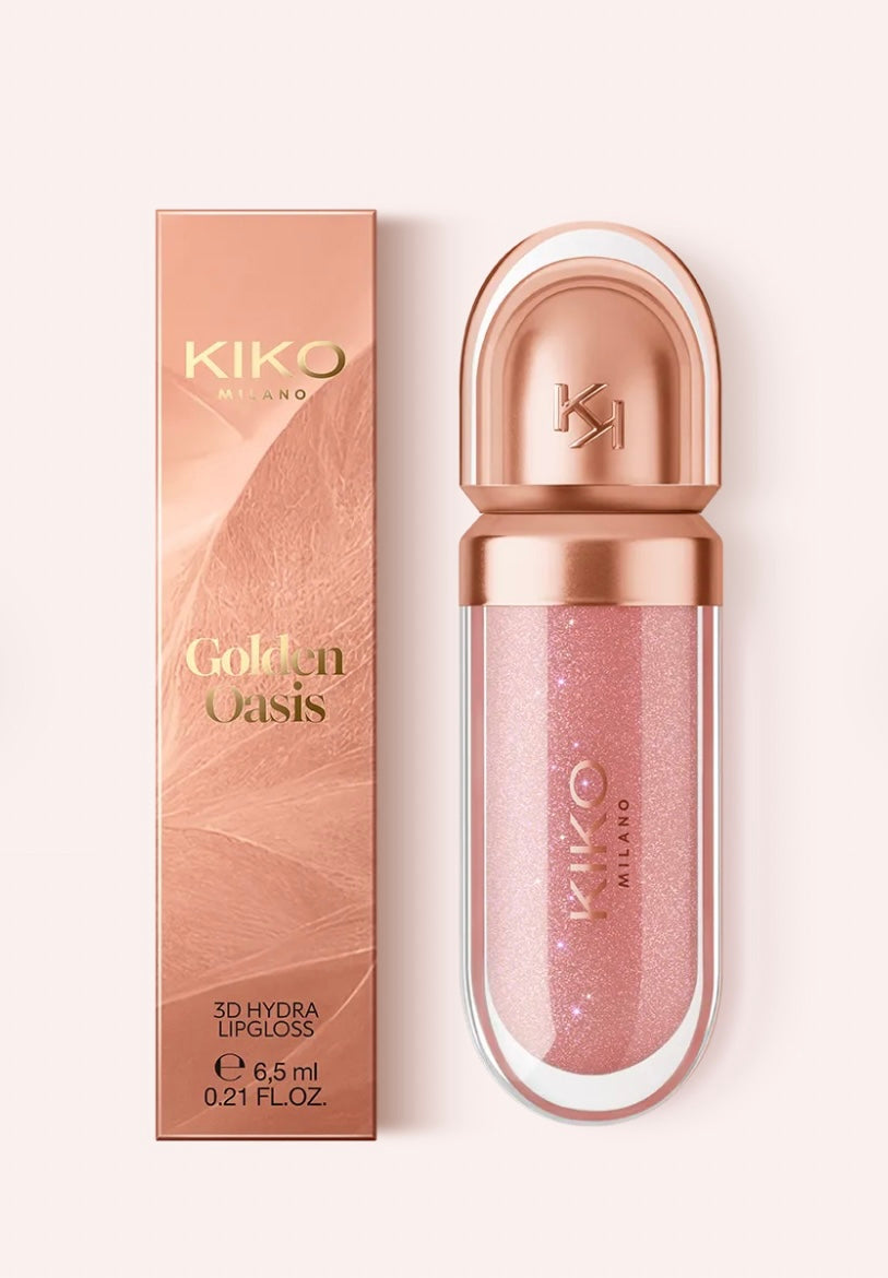 Golden Oasis 3d Hydra lūpu spīdums 01 Pearly Mauve