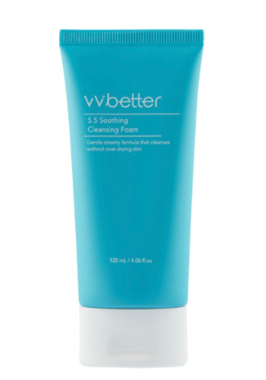 Attīrošas putas jutīgai ādai
Vvbetter 5.5 Soothing Cleansing Foam