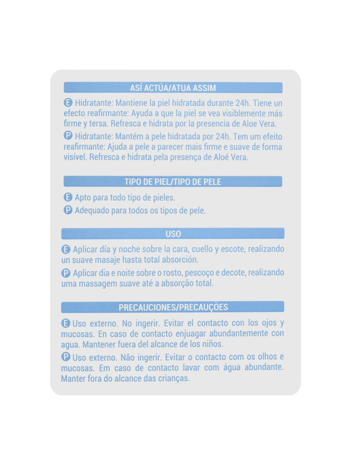 Deliplus Hidrata 24H Увлажняющий крем с гиалуроновой кислотой и алоэ вера