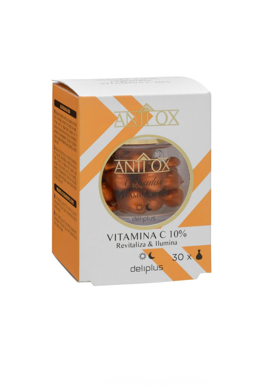 Vitamin C 10% capsules Anti Ox revitalizes and illuminates Deliplus
