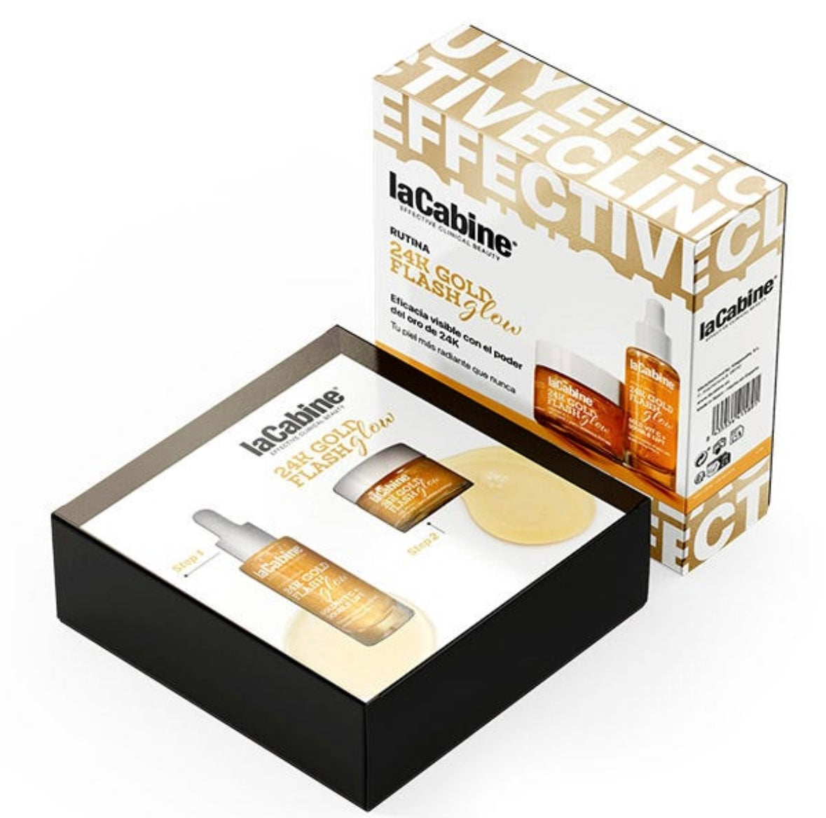 laCabine 24K Gold Flash Glow Routine