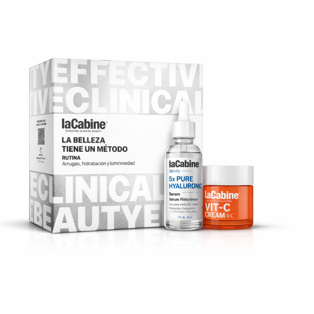 Набор LaCabine "У красоты есть метод" (Гиалуроновая сыворотка + Крем с витамином С)