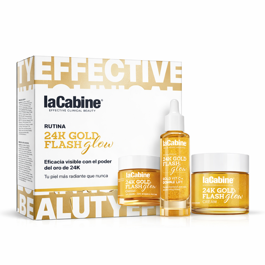 laCabine 24K zelta mirdzuma rutīna