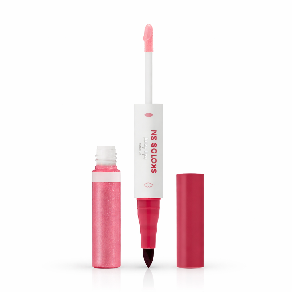 INK & GLOSS divpusējais lūpu produkts (Nr. 02)