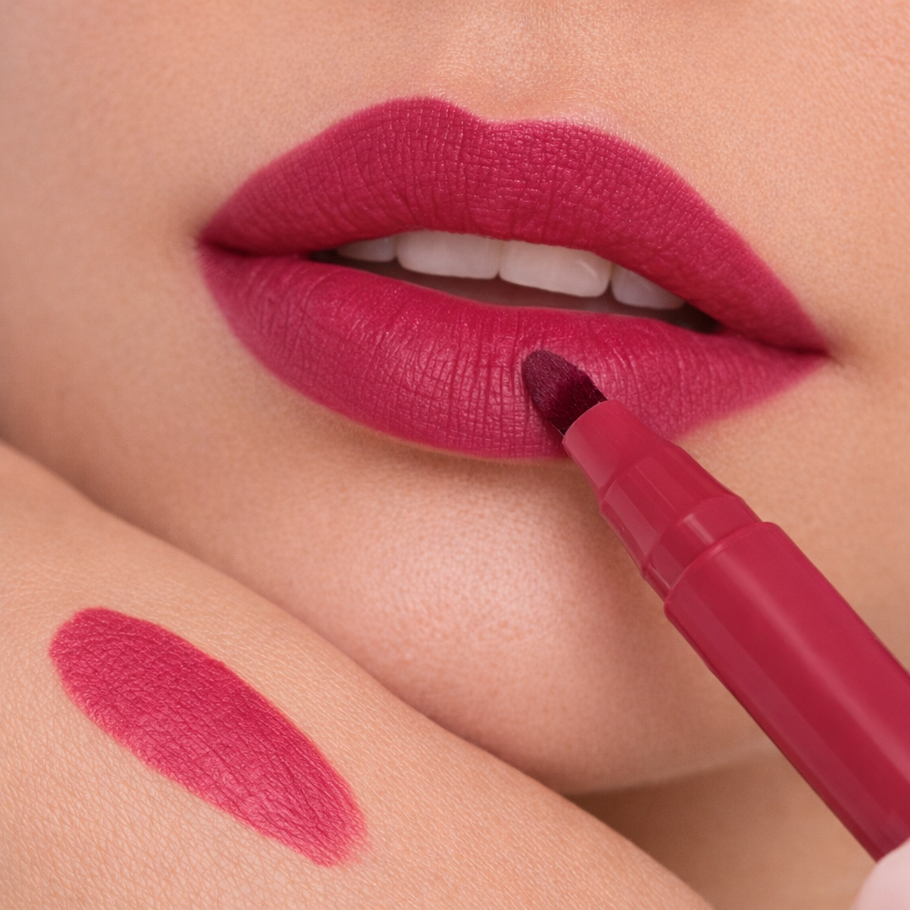 INK & GLOSS divpusējais lūpu produkts (Nr. 02)