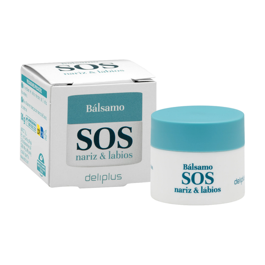 Deliplus SOS atjaunojošs balzams degunam un lūpām, 14 g
