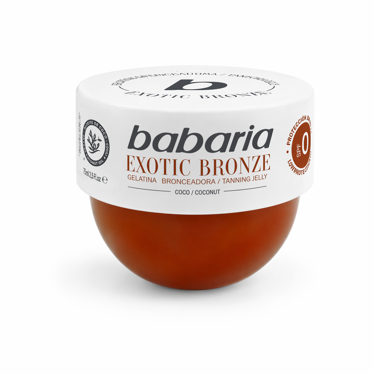 Babaria Exotic Bronze iedeguma želeja ar kokosriekstu aromātu