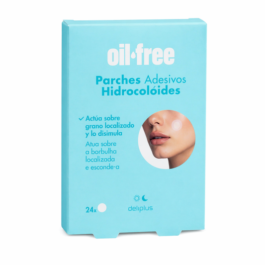 Deliplus Patchs Anti-Acné Hydrocolloïdes Sans Huile (24 pcs)