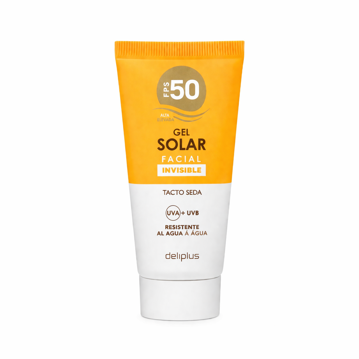 Deliplus Unsichtbares Gesichtssonnen-Gel LSF 50