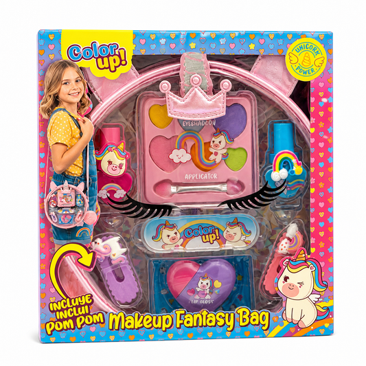 Color Up! Einhorn Power Make-up Fantasy-Taschen-Set für Kinder