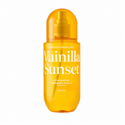 Спрей-мист для волос и тела Vainilla Sunset 250мл — Deliplus