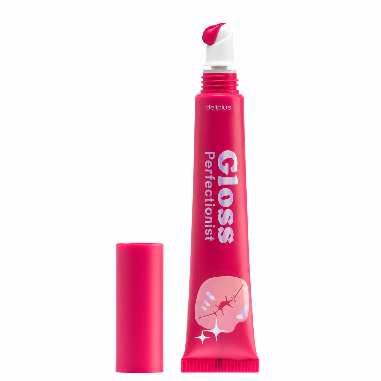 Deliplus Gloss Perfectionist tonējošais lūpu balzams Nr. 02 — dzeltens