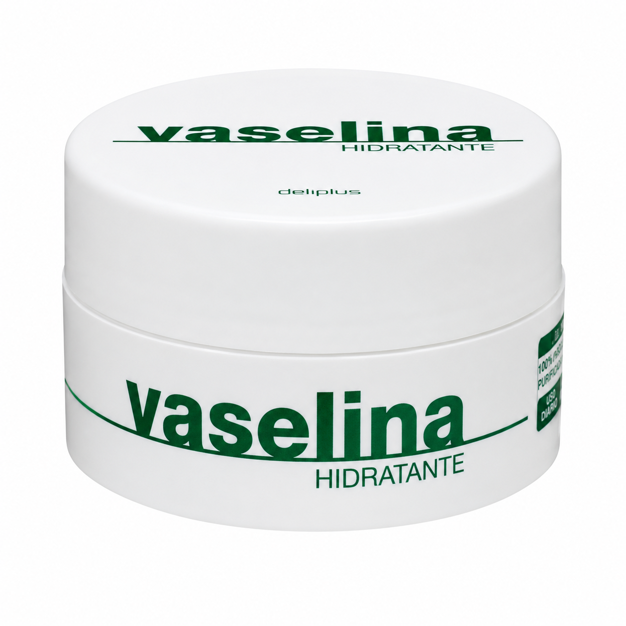 Deliplus Moisturising Vaseline 100% Purified – Multi-Purpose Balm for Lips & Skin, 100g
