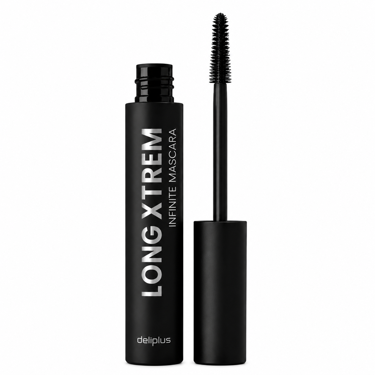 Deliplus Long Xtrem Infinite Mascara Black — pagarinoša un apjomīga skropstu tuša, 8,5 ml