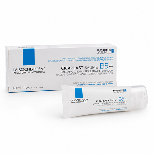 La Roche-Posay Cicaplast Baume B5+ – Ультра-восстанавливающий успокаивающий бальзам для раздраженной и уязвимой кожи, 40мл