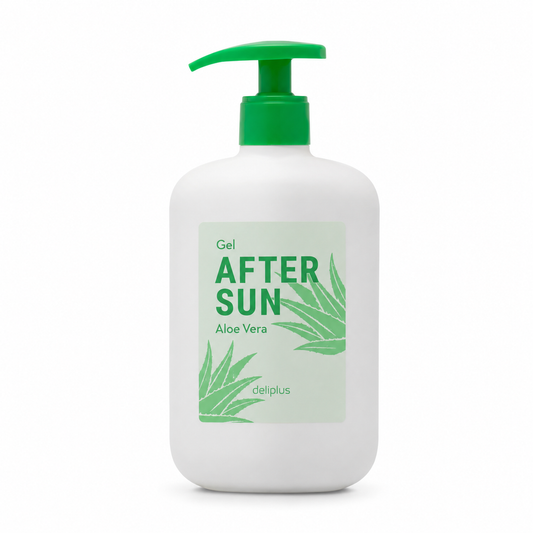 Deliplus After Sun Aloe Vera Gel – Cooling & Soothing Body Gel for Sun-Exposed Skin, 400ml