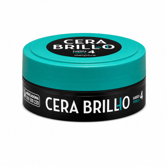 Deliplus Cera Brillo Haarwachs mit Glanzfinish, starker Halt 4, 100ml