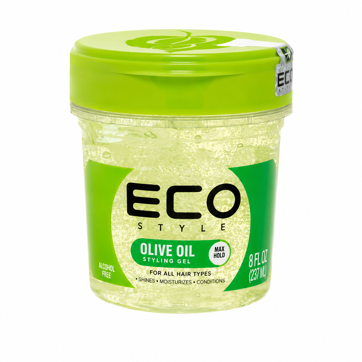 Eco Style ar olīveļļu veidošanas gēls maksimālai fiksācijai, bez spirta, 237ml