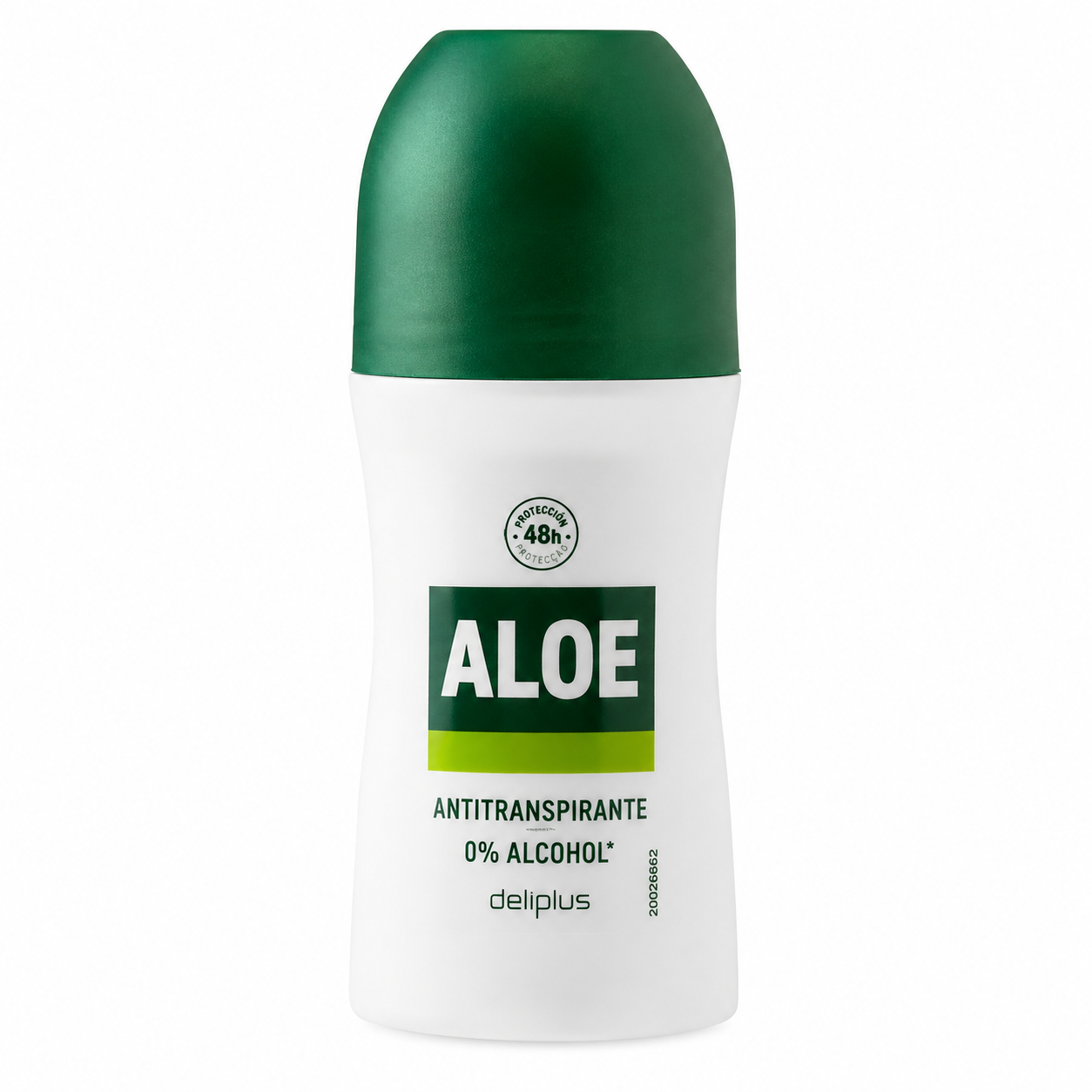 Deliplus Aloe Antiperspirant Roll-On - 48h Protection - Alcohol-Free - 50ml