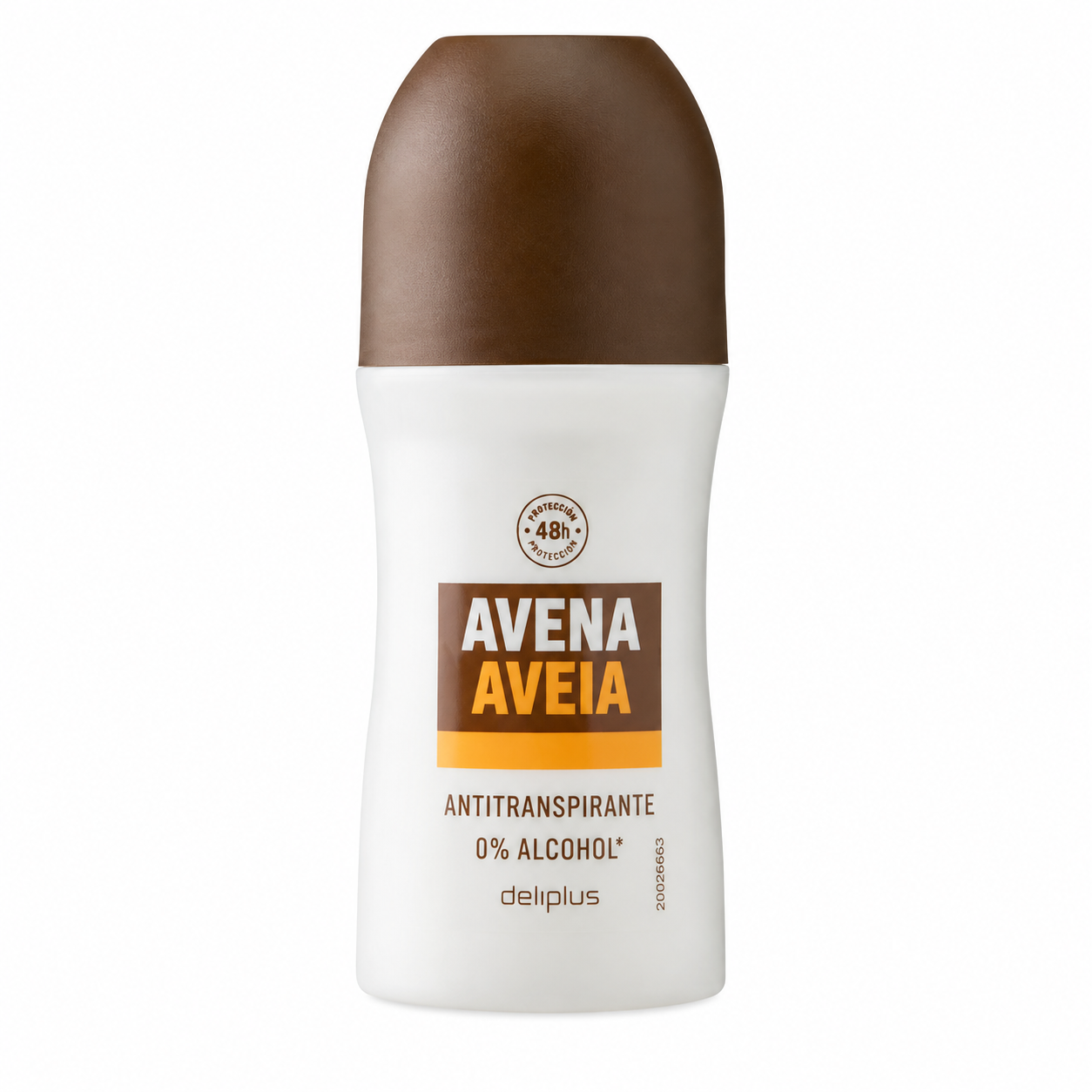 Deliplus Avena Oat Antiperspirant Roll-On - 48h Protection - Alcohol-Free - 50ml