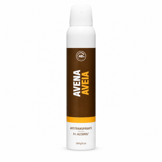 Deliplus Avena Oat Antitranspirant-Spray – 48 h – Alkoholfrei – 200 ml