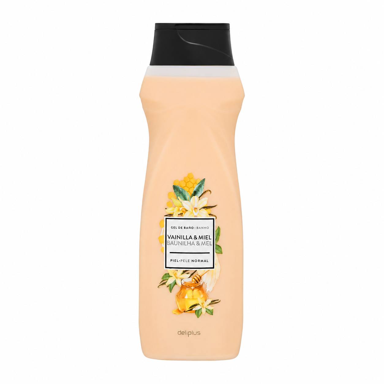 Deliplus Vanille & Honig; Honig-Duschgel – Normale Haut – 750ml