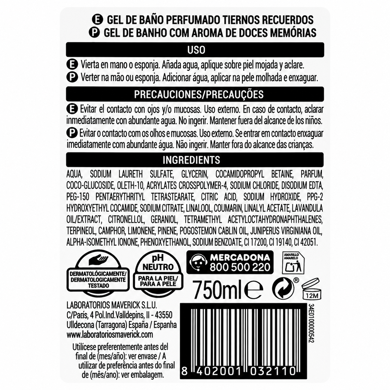 Deliplus Granatapfel & Waldbeeren Bade- & Duschgel – Normale Haut – 750ml