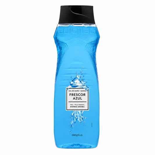 Deliplus Frescor Azul; Duschgel – Erfrischend – Normale Haut – 750 ml