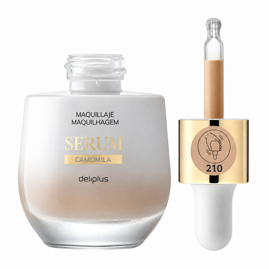 Deliplus Camomila seruma tonālais krēms ar mirdzuma efektu (28 ml)