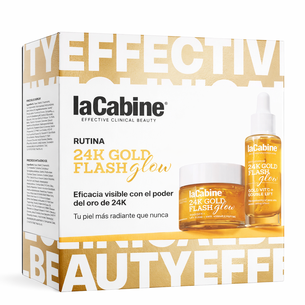 laCabine 24K Gold Flash Glow Routine