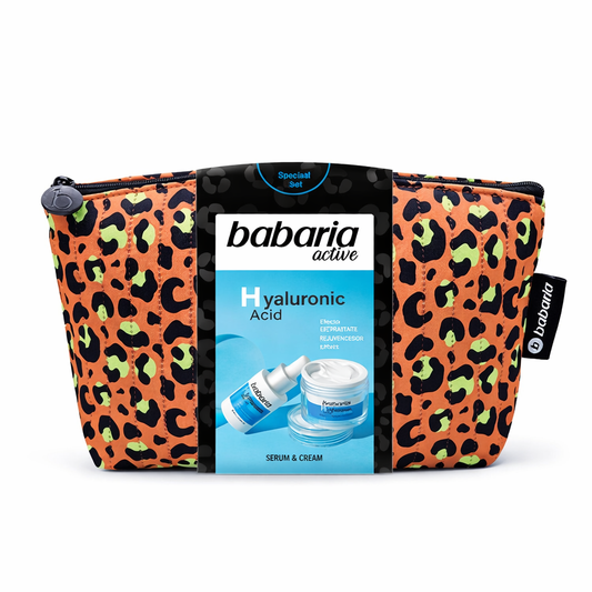 Babaria Active Hyaluronic Acid Set with Cosmetic Bag