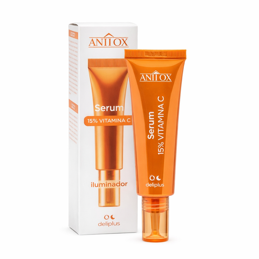 Anti Ox Luminous Facial Serum 15% Vitamin C – Deliplus, 30 ml