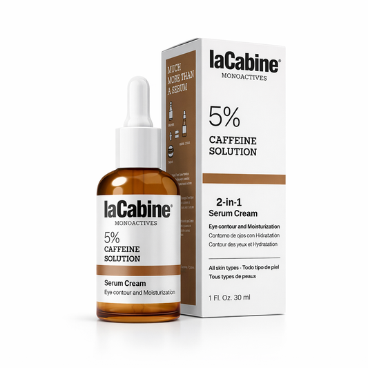 laCabine 5% Caffeine Solution – 2-in-1 Serum Cream (30 ml)