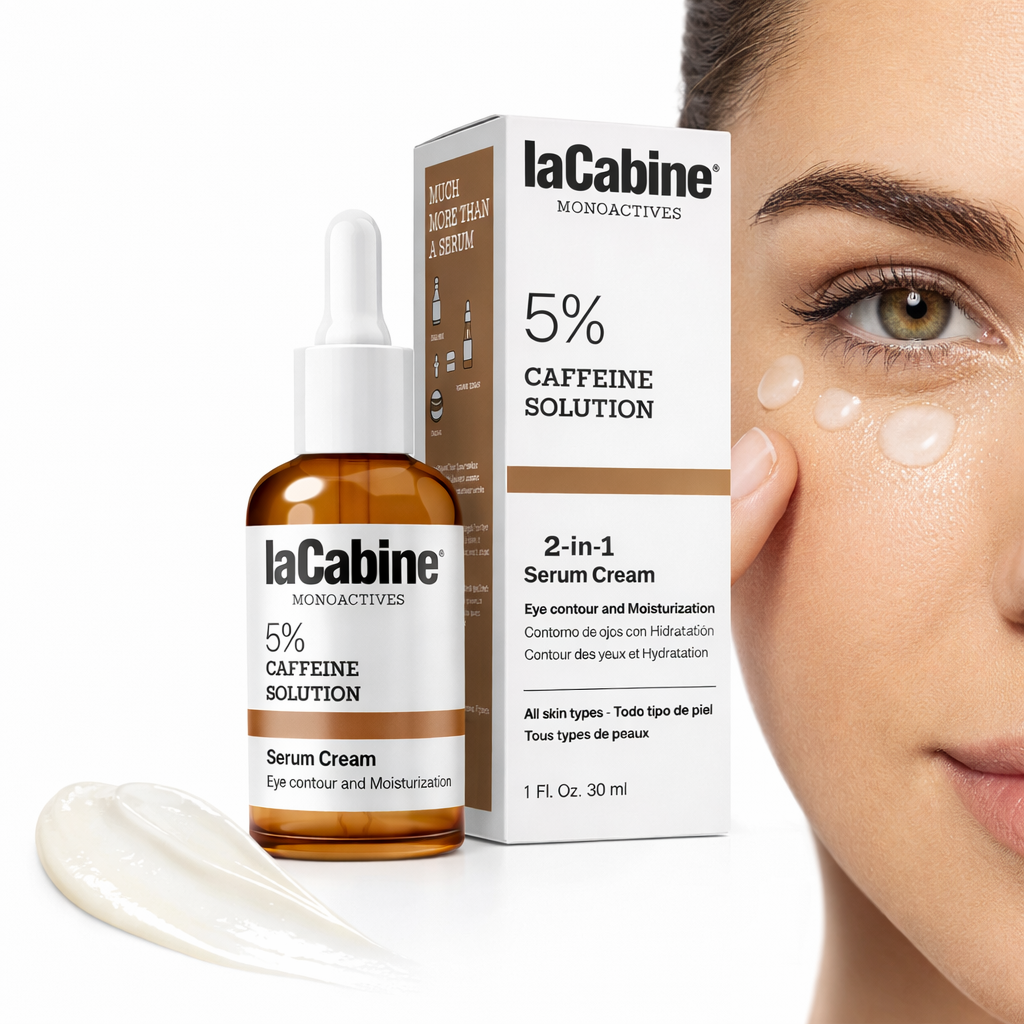 laCabine 5% Caffeine Solution – 2-in-1 Serum Cream (30 ml)