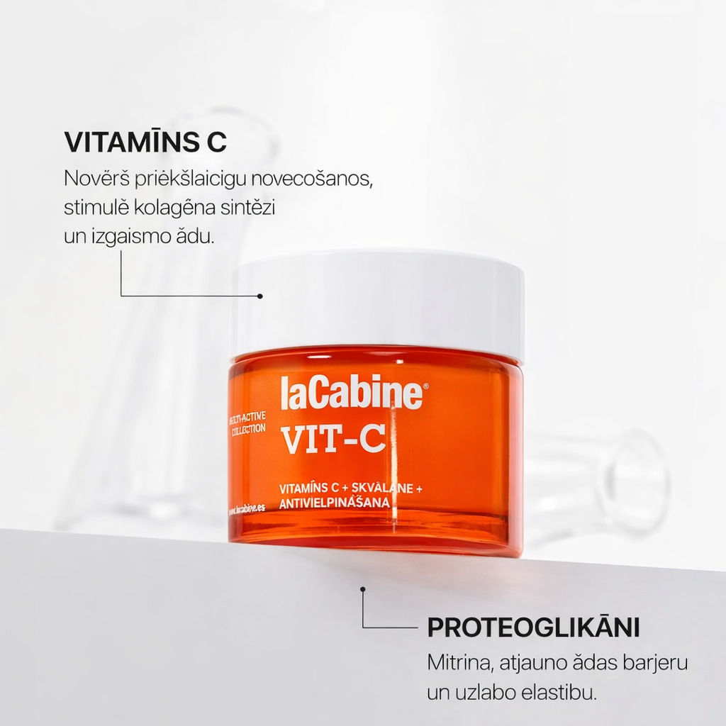 Crème visage illuminatrice VIT-C laCabine 50ml