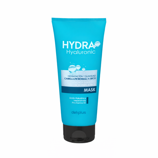 Deliplus Hydra hyaluronic hair mask with hyaluronic acid, niacinamide and provitamins B5 for normal to dry hair